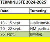 Terminliste for neste sesong er lagt ut